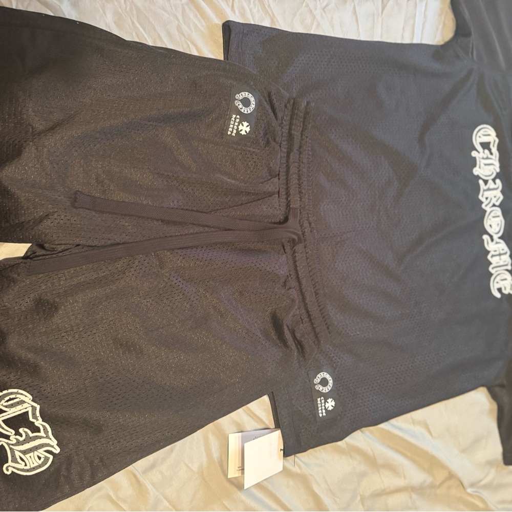 Chrome hearts shorts and jersey